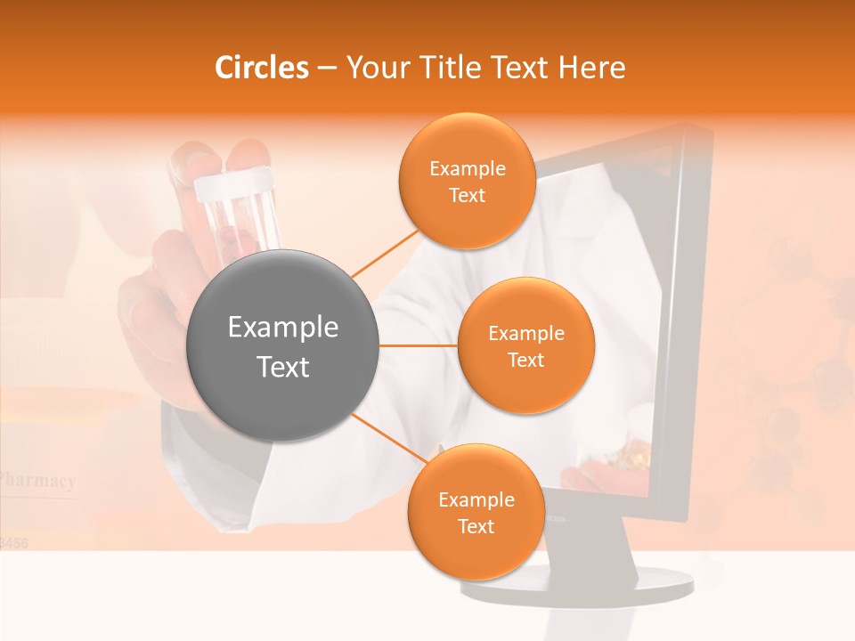 Professional Monitor Prescription PowerPoint Template