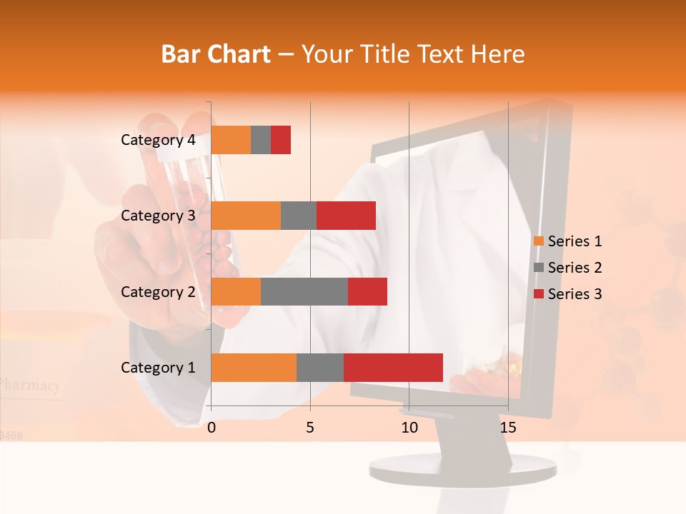 Professional Monitor Prescription PowerPoint Template