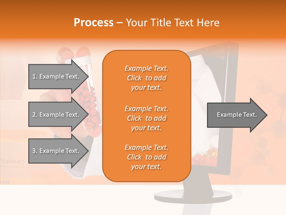 Professional Monitor Prescription PowerPoint Template