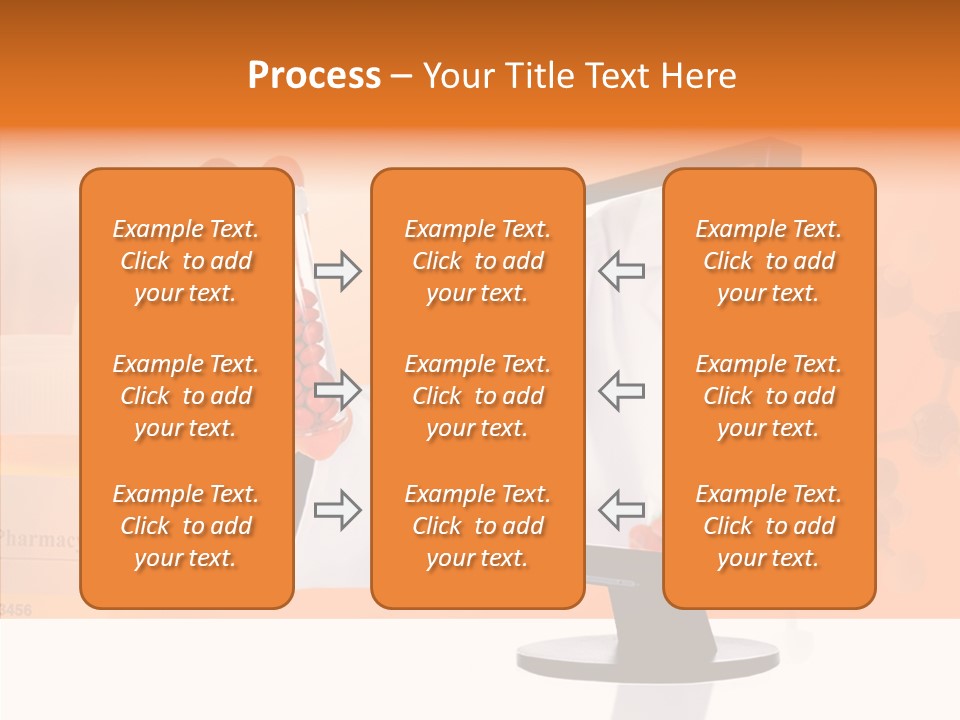 Professional Monitor Prescription PowerPoint Template