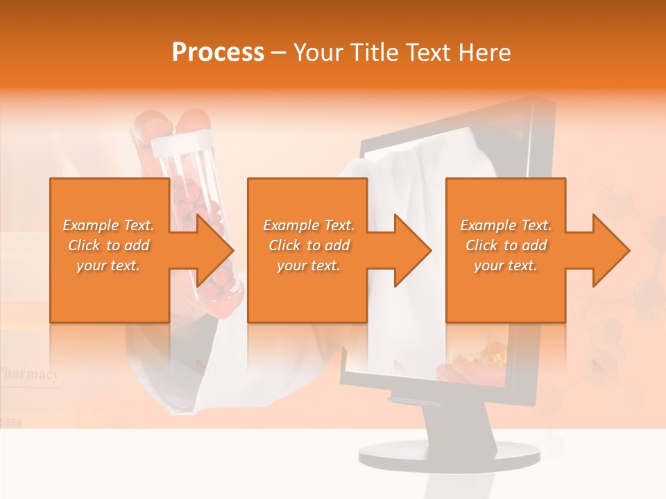 Professional Monitor Prescription PowerPoint Template