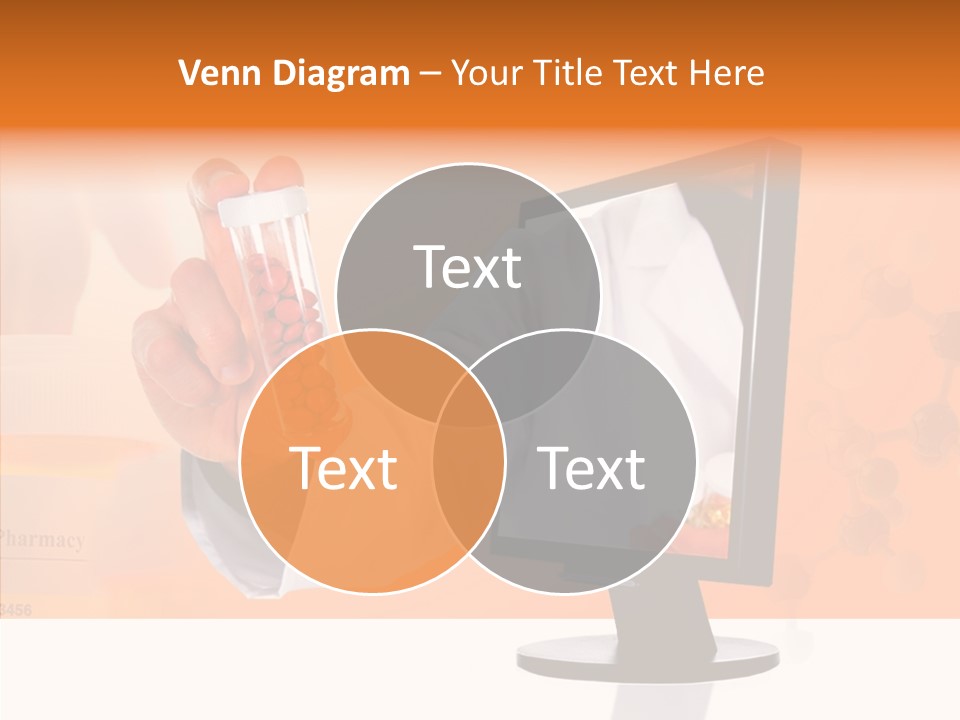 Professional Monitor Prescription PowerPoint Template