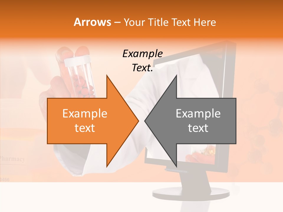 Professional Monitor Prescription PowerPoint Template