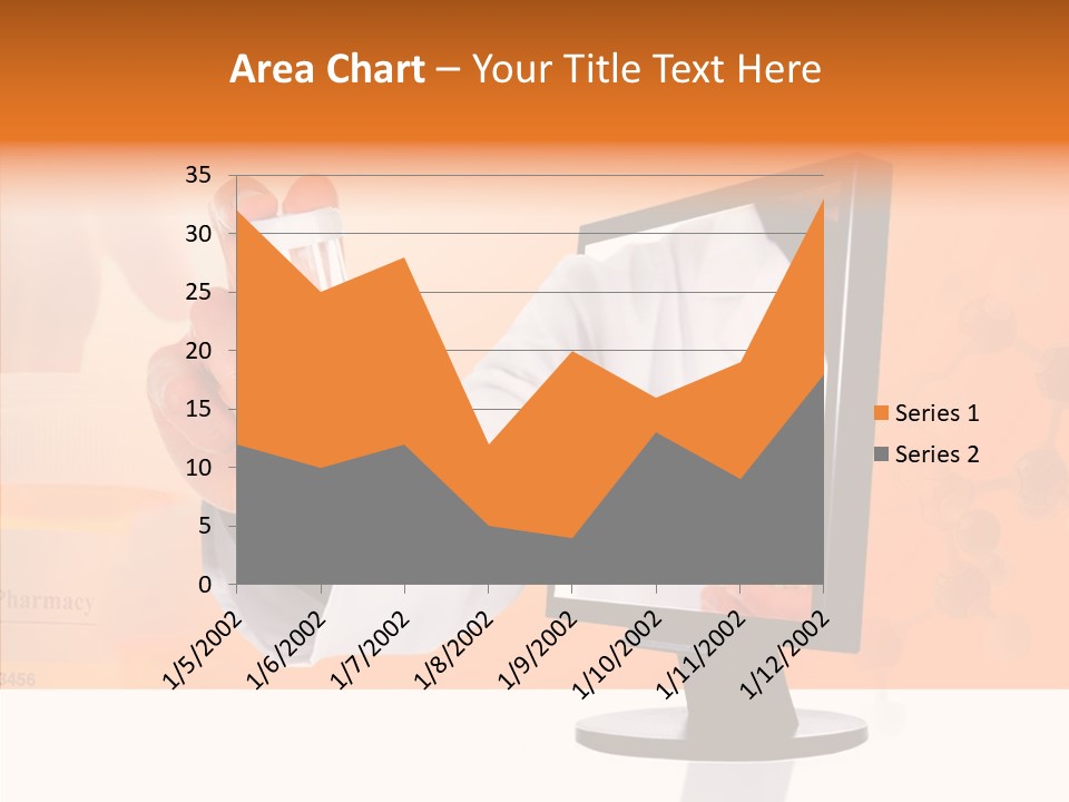 Professional Monitor Prescription PowerPoint Template