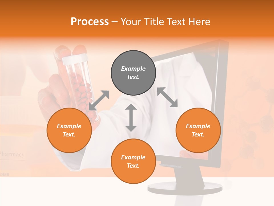 Professional Monitor Prescription PowerPoint Template