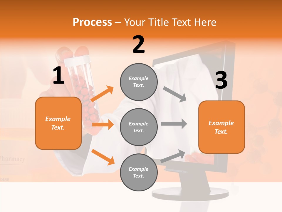 Professional Monitor Prescription PowerPoint Template