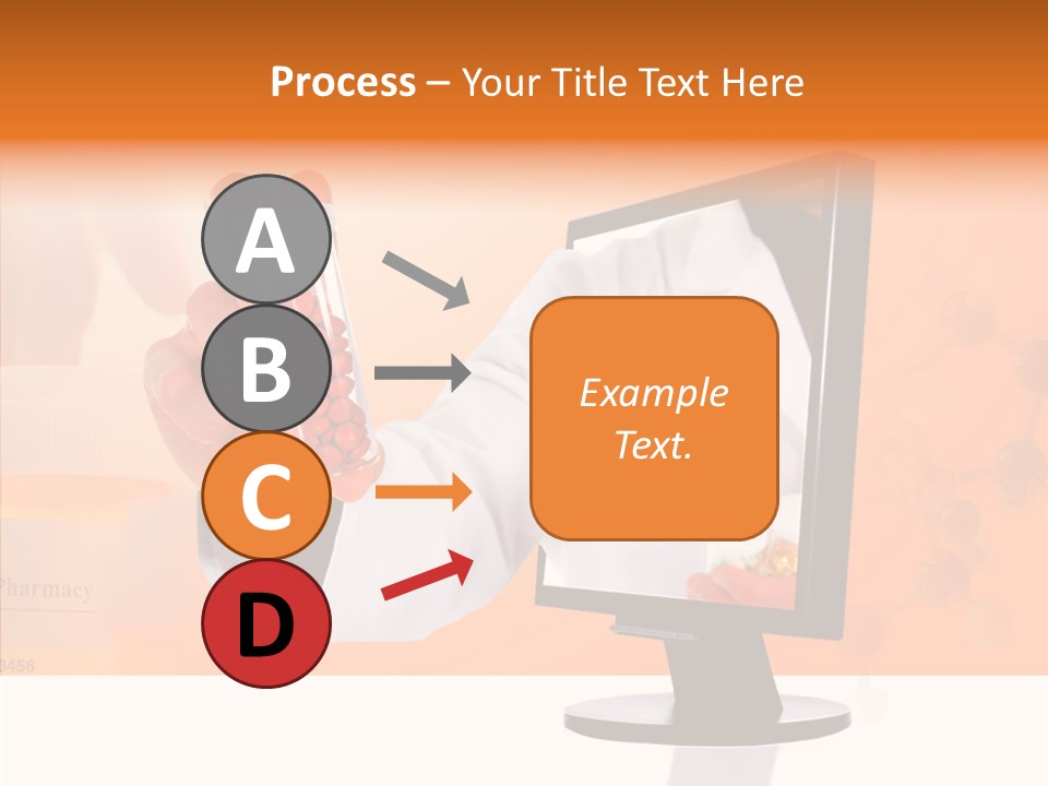 Professional Monitor Prescription PowerPoint Template