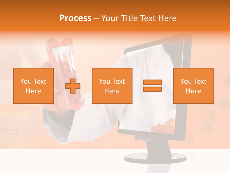 Professional Monitor Prescription PowerPoint Template