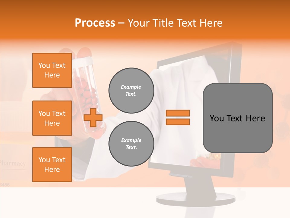 Professional Monitor Prescription PowerPoint Template
