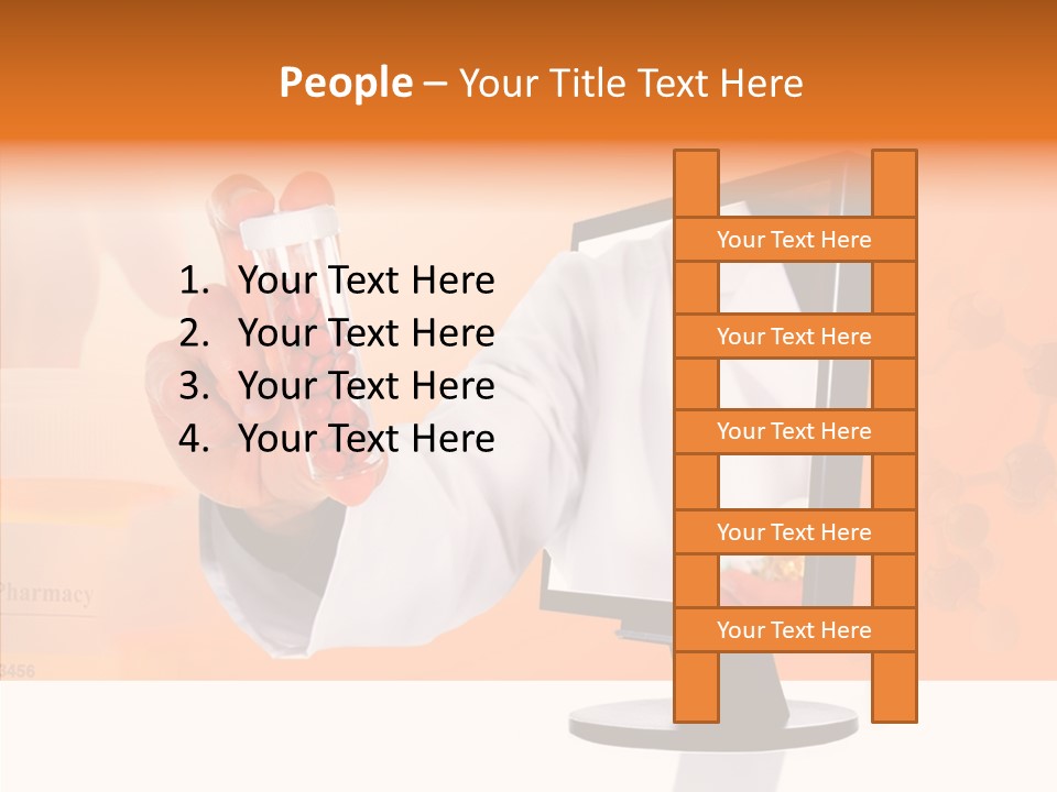 Professional Monitor Prescription PowerPoint Template