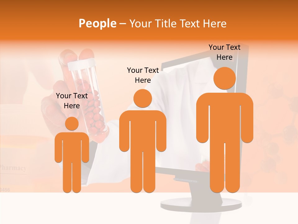 Professional Monitor Prescription PowerPoint Template