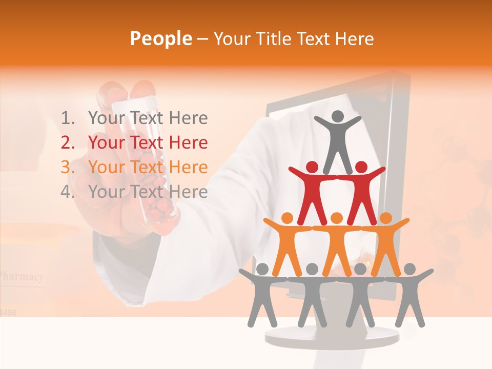 Professional Monitor Prescription PowerPoint Template