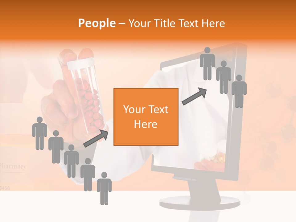 Professional Monitor Prescription PowerPoint Template