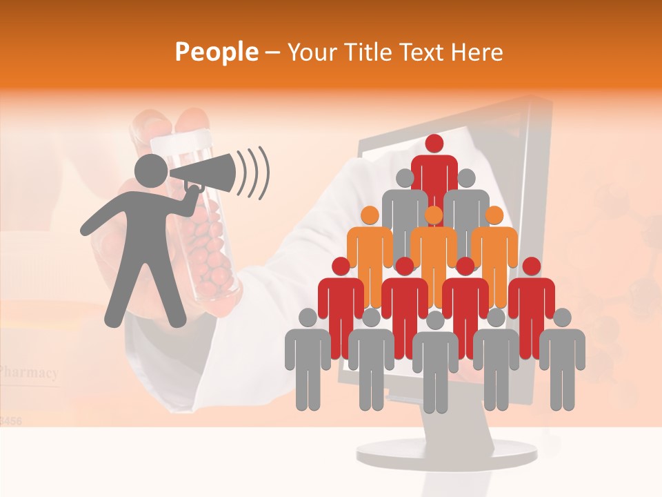 Professional Monitor Prescription PowerPoint Template