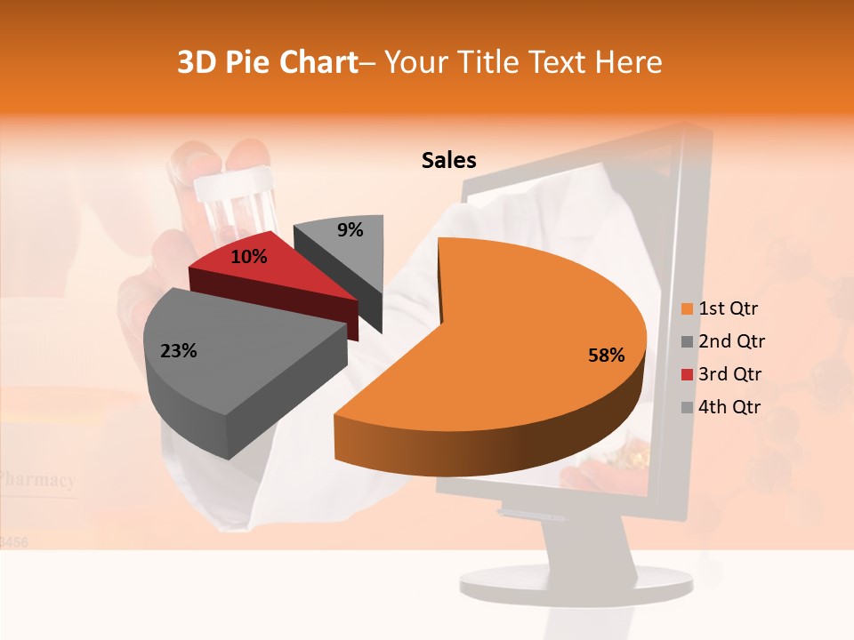 Professional Monitor Prescription PowerPoint Template