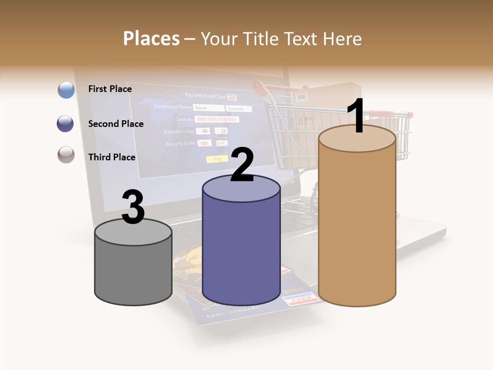 Consumerism Handle Carrying PowerPoint Template