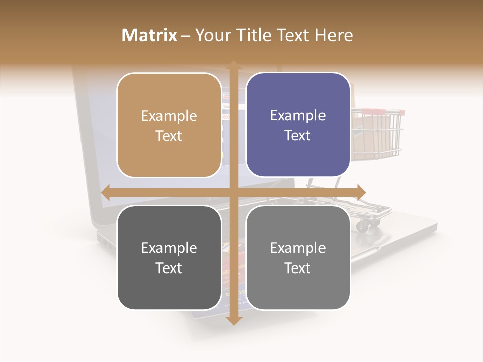 Consumerism Handle Carrying PowerPoint Template