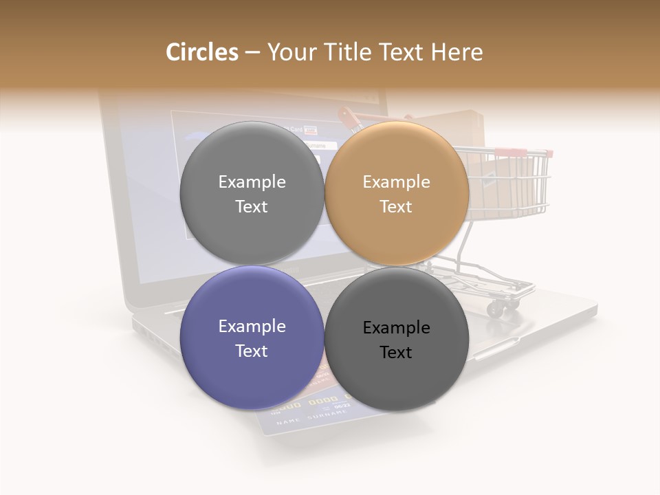 Consumerism Handle Carrying PowerPoint Template