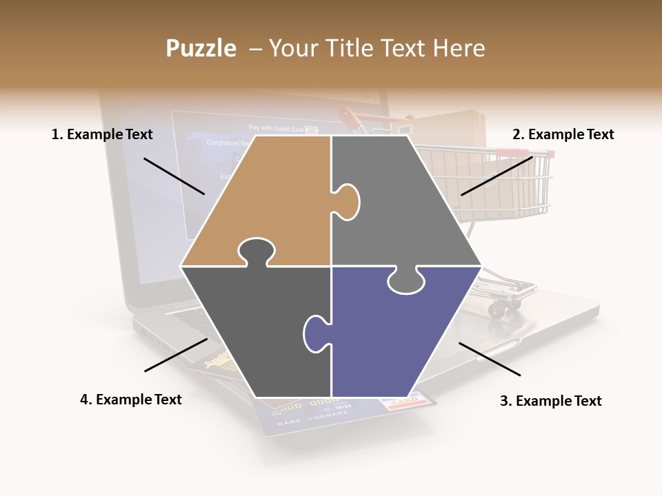 Consumerism Handle Carrying PowerPoint Template