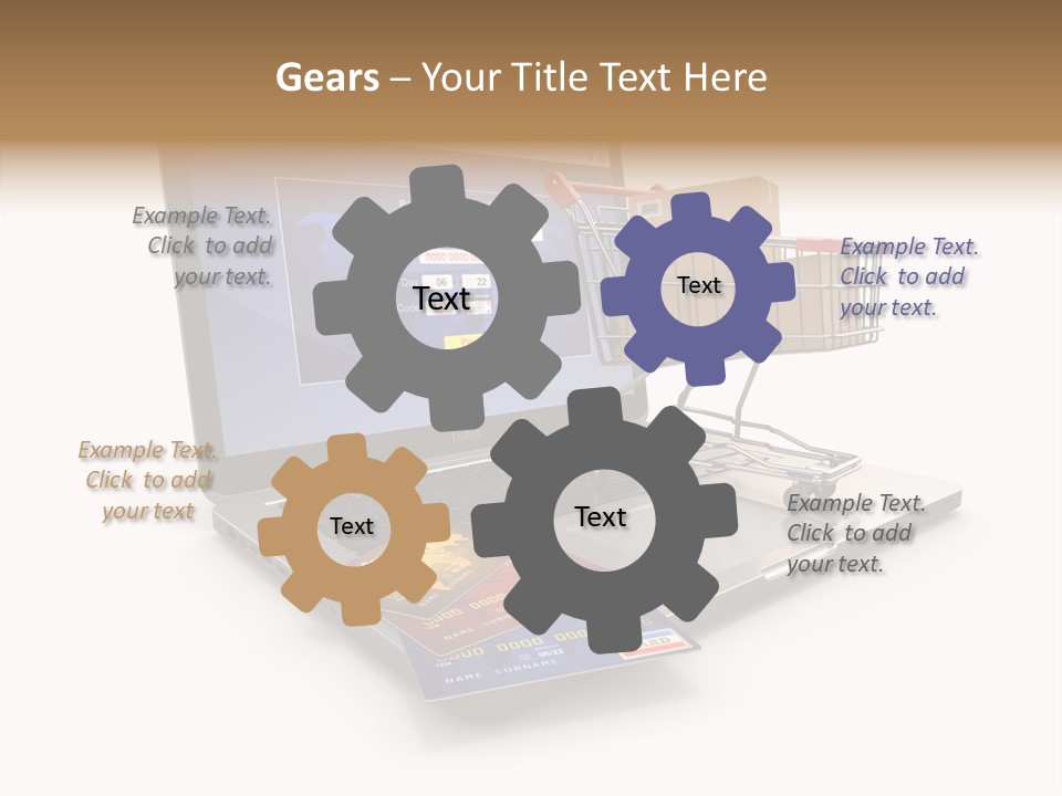 Consumerism Handle Carrying PowerPoint Template