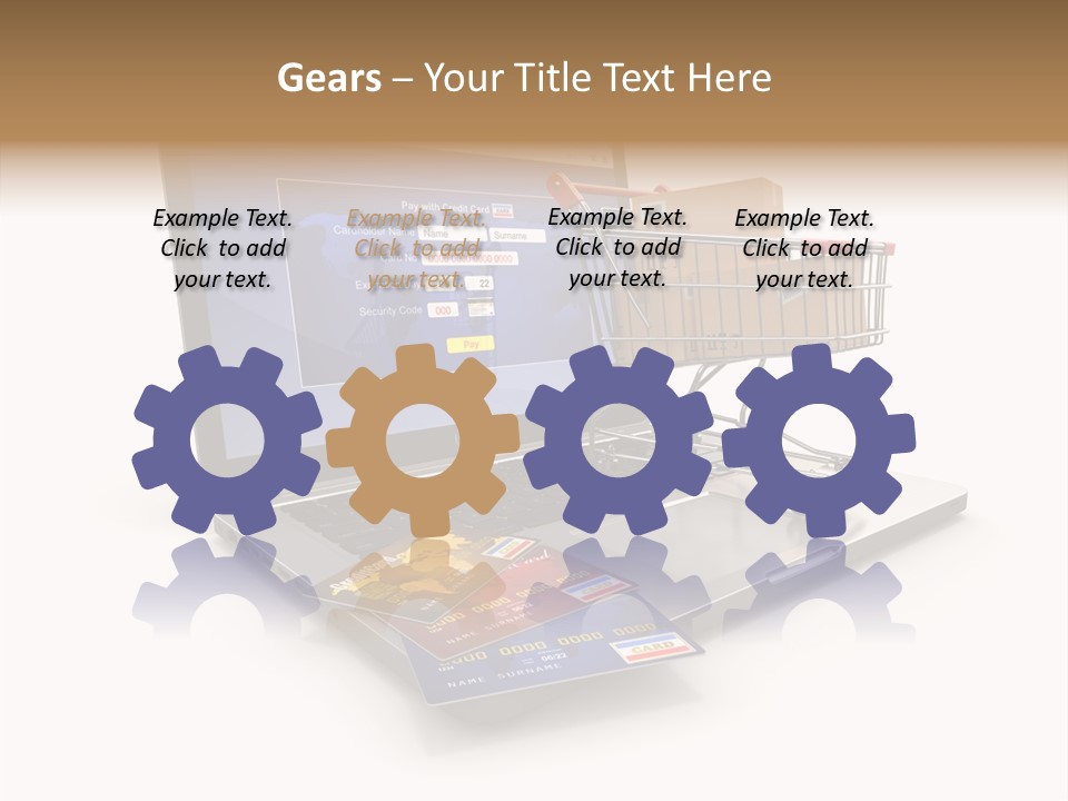 Consumerism Handle Carrying PowerPoint Template