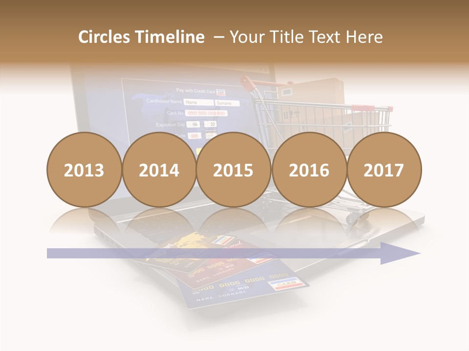 Consumerism Handle Carrying PowerPoint Template