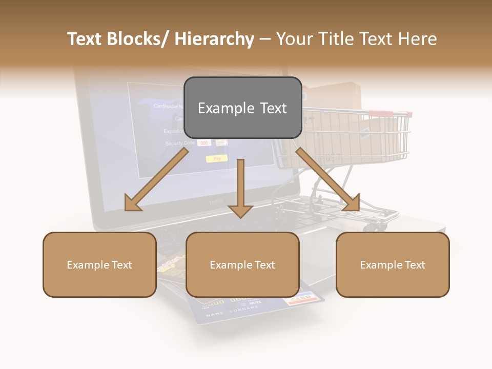 Consumerism Handle Carrying PowerPoint Template