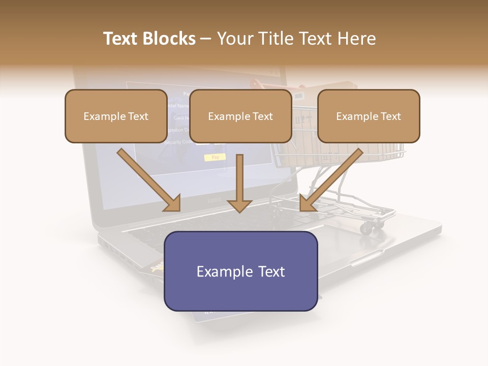 Consumerism Handle Carrying PowerPoint Template