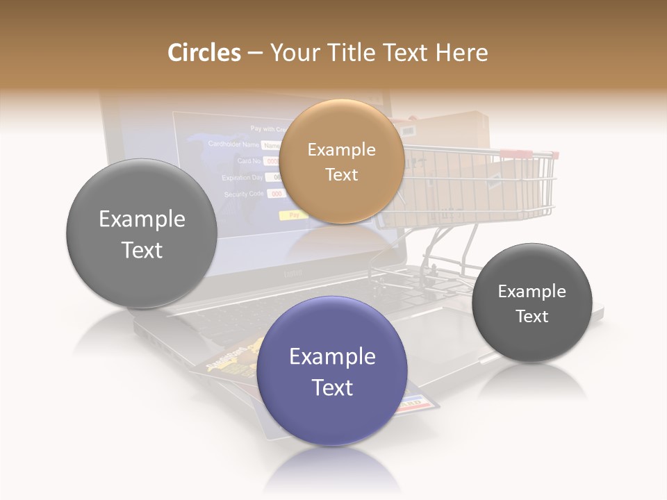 Consumerism Handle Carrying PowerPoint Template