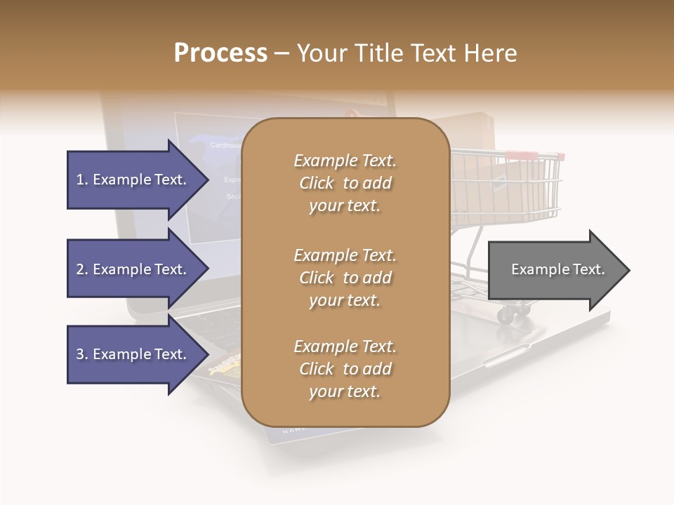 Consumerism Handle Carrying PowerPoint Template