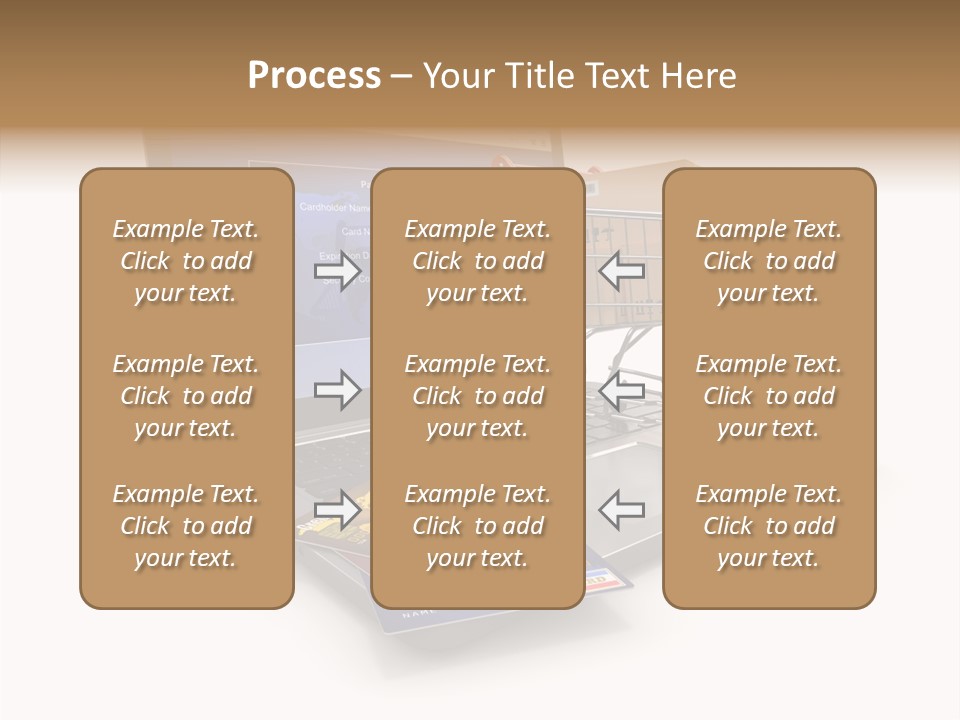 Consumerism Handle Carrying PowerPoint Template