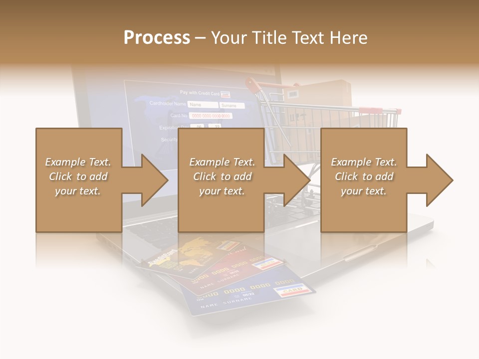 Consumerism Handle Carrying PowerPoint Template