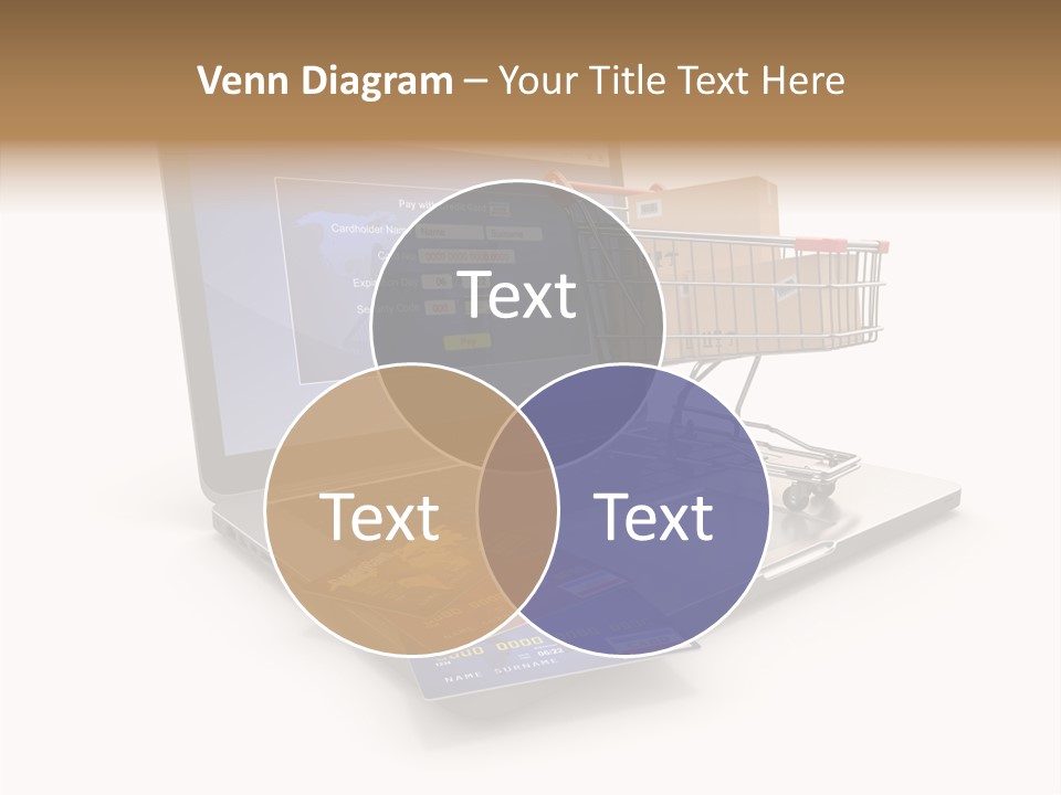 Consumerism Handle Carrying PowerPoint Template
