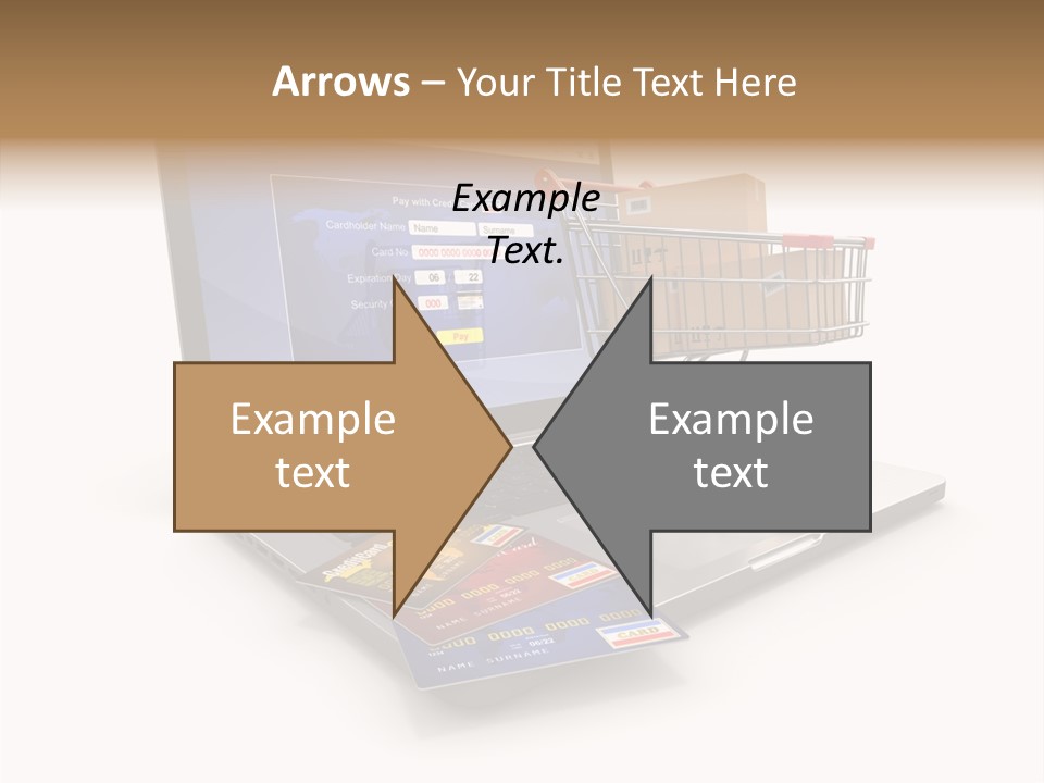 Consumerism Handle Carrying PowerPoint Template
