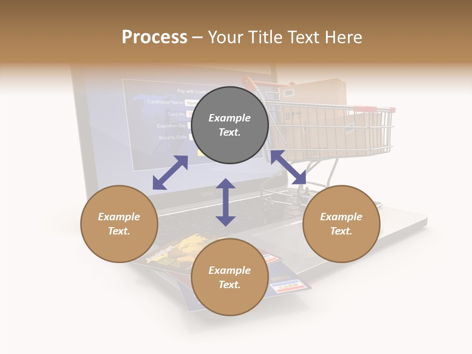 Consumerism Handle Carrying PowerPoint Template