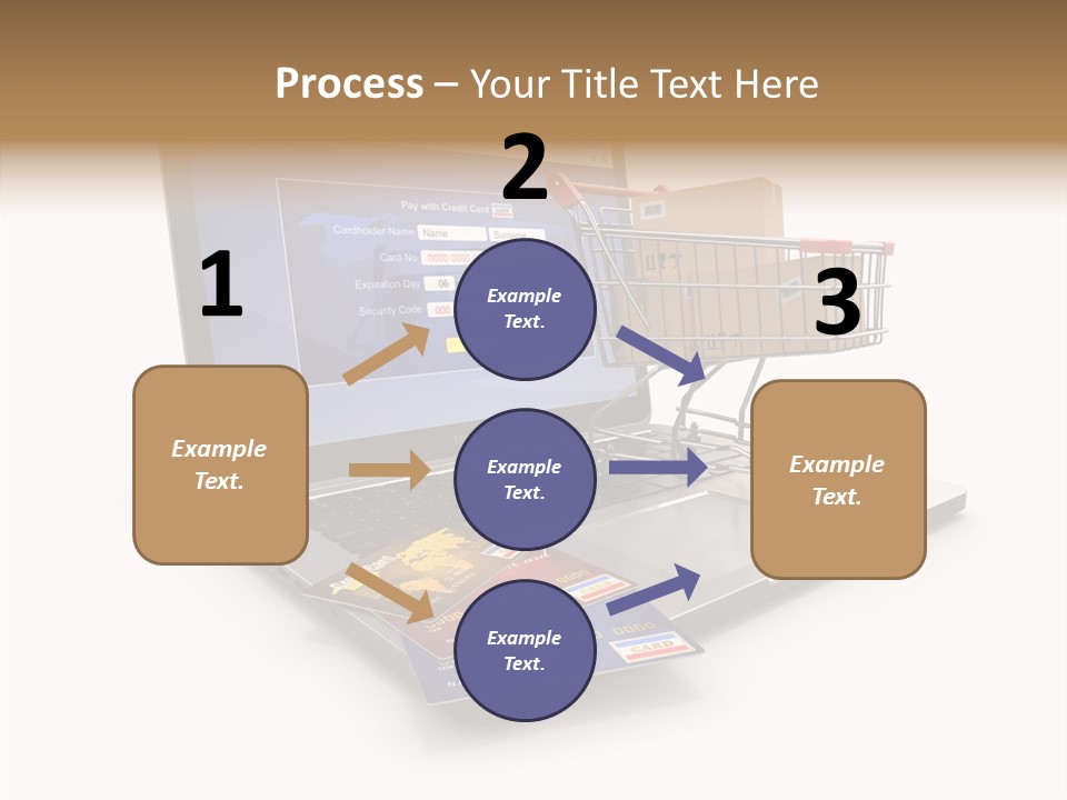 Consumerism Handle Carrying PowerPoint Template