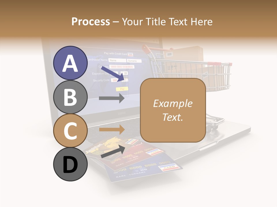 Consumerism Handle Carrying PowerPoint Template