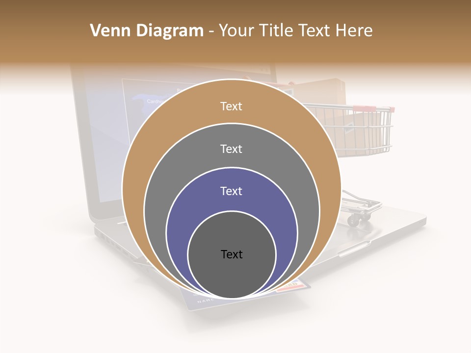 Consumerism Handle Carrying PowerPoint Template