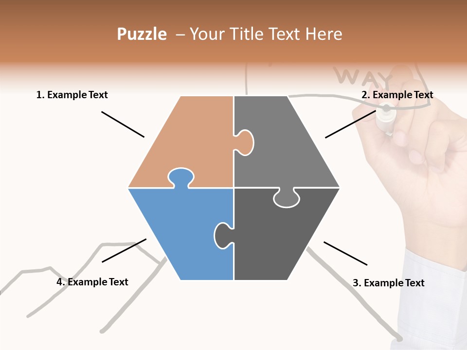 Man Outstanding Top PowerPoint Template