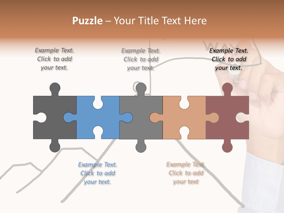 Man Outstanding Top PowerPoint Template