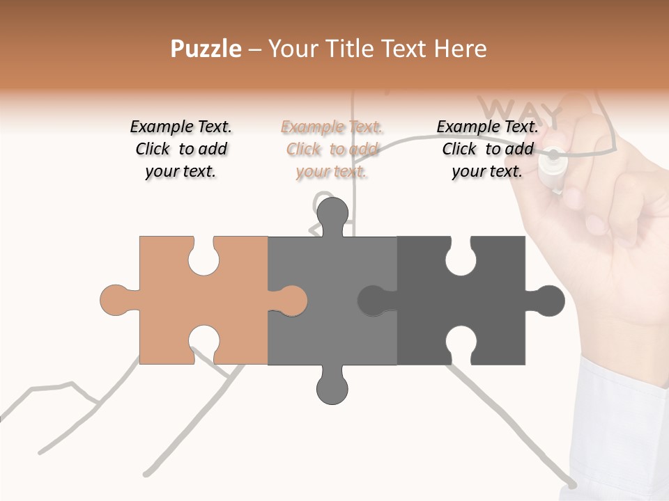 Man Outstanding Top PowerPoint Template