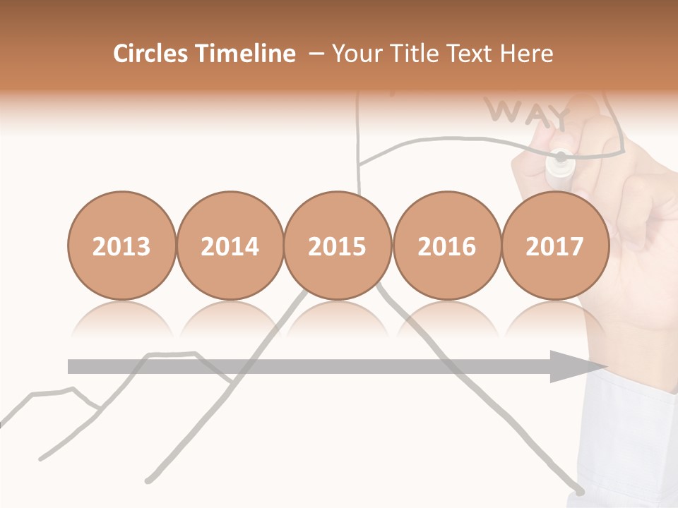 Man Outstanding Top PowerPoint Template