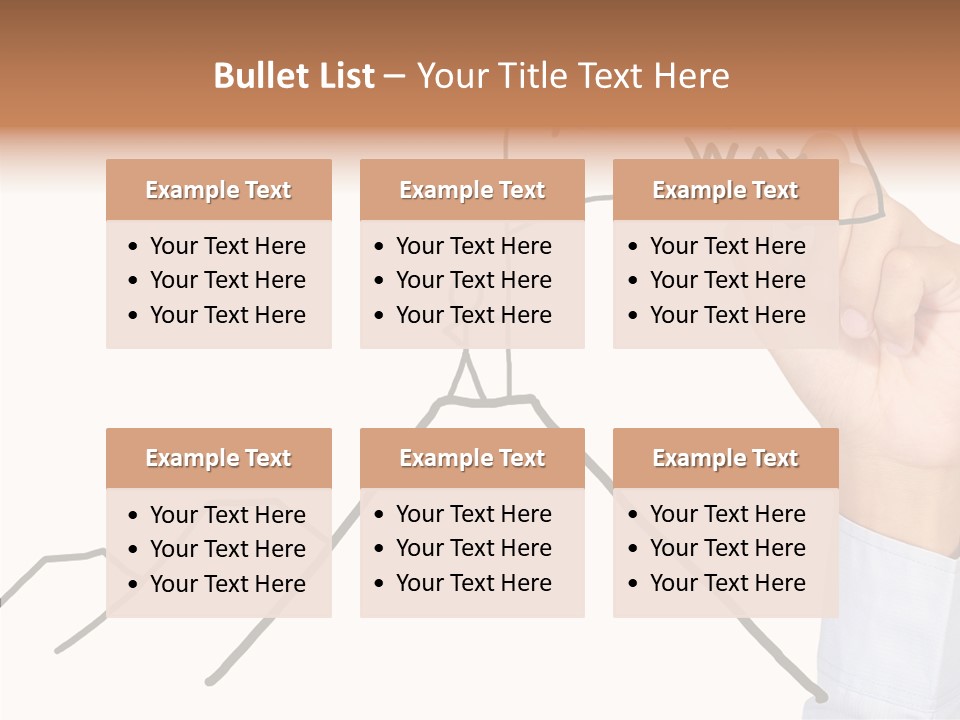 Man Outstanding Top PowerPoint Template