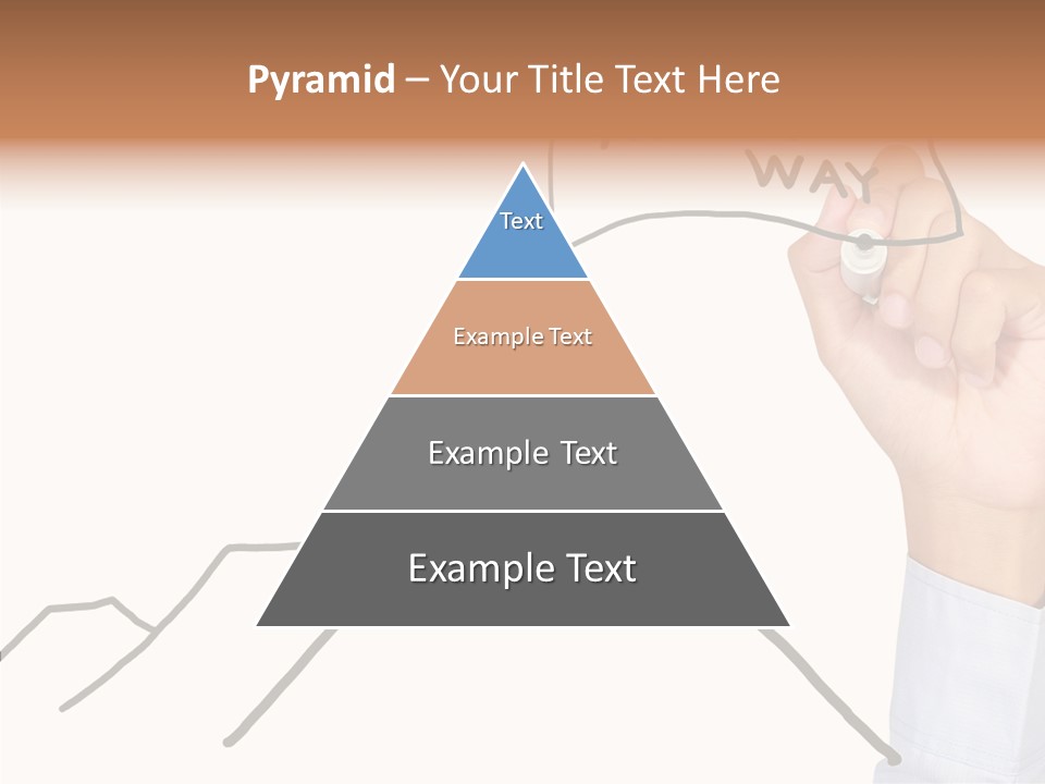Man Outstanding Top PowerPoint Template