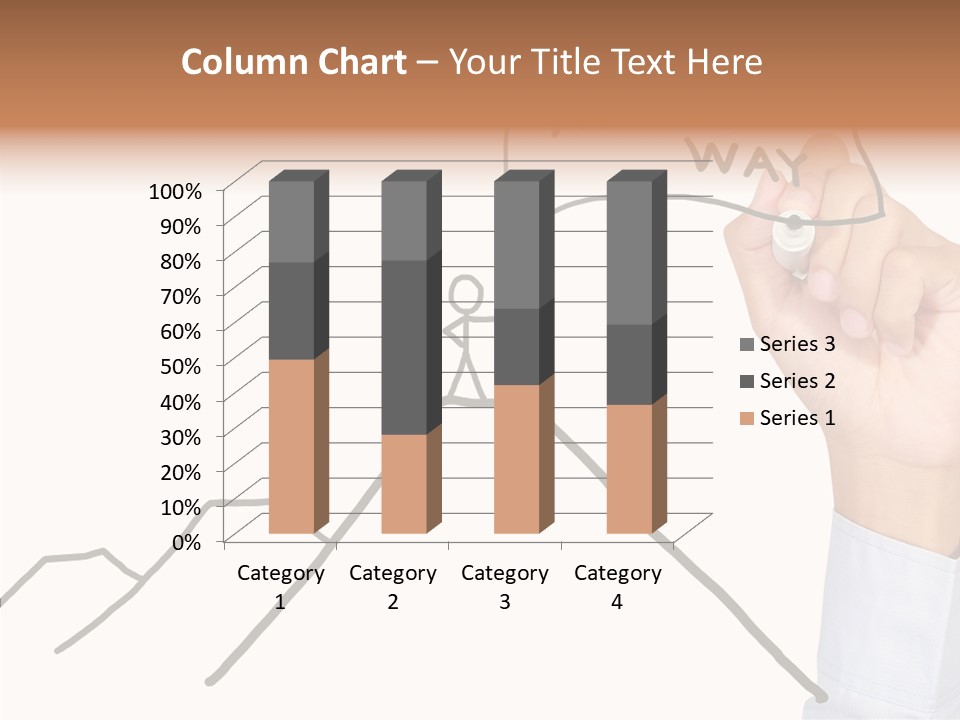 Man Outstanding Top PowerPoint Template