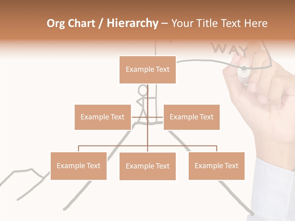 Man Outstanding Top PowerPoint Template