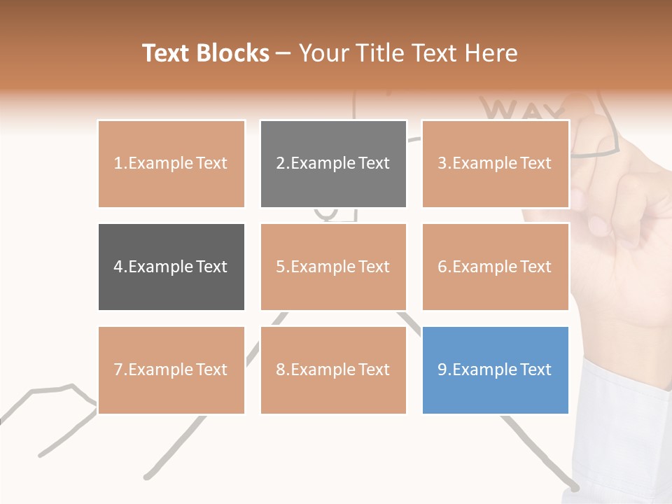 Man Outstanding Top PowerPoint Template