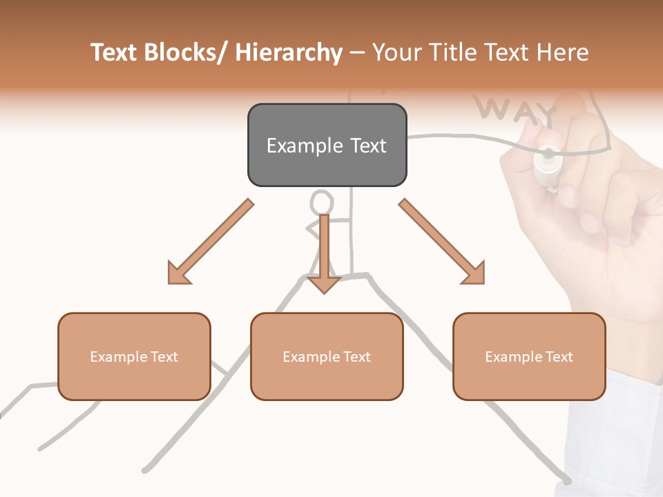 Man Outstanding Top PowerPoint Template