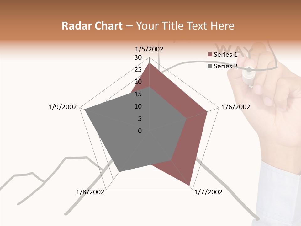Man Outstanding Top PowerPoint Template