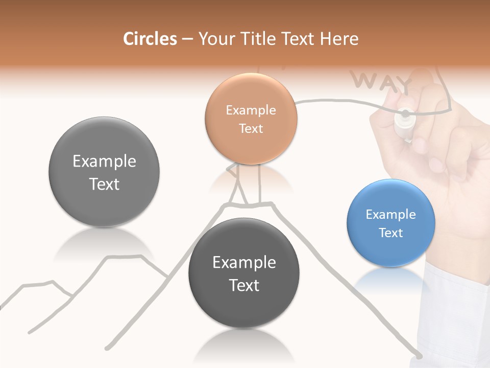 Man Outstanding Top PowerPoint Template